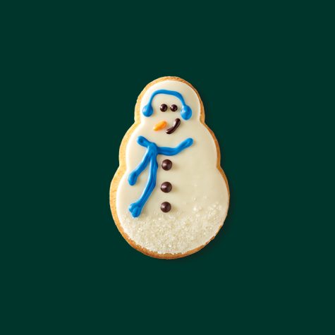 Starbucks Snowman Cookie
