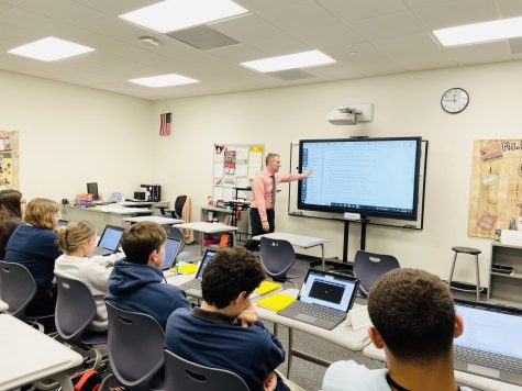 Business Program with Mr. Dinter Prepares Students for the Future