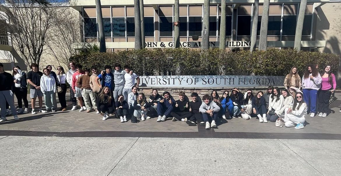 Our sophomores and juniors stop by the home of the bulls at the University of South Florida.