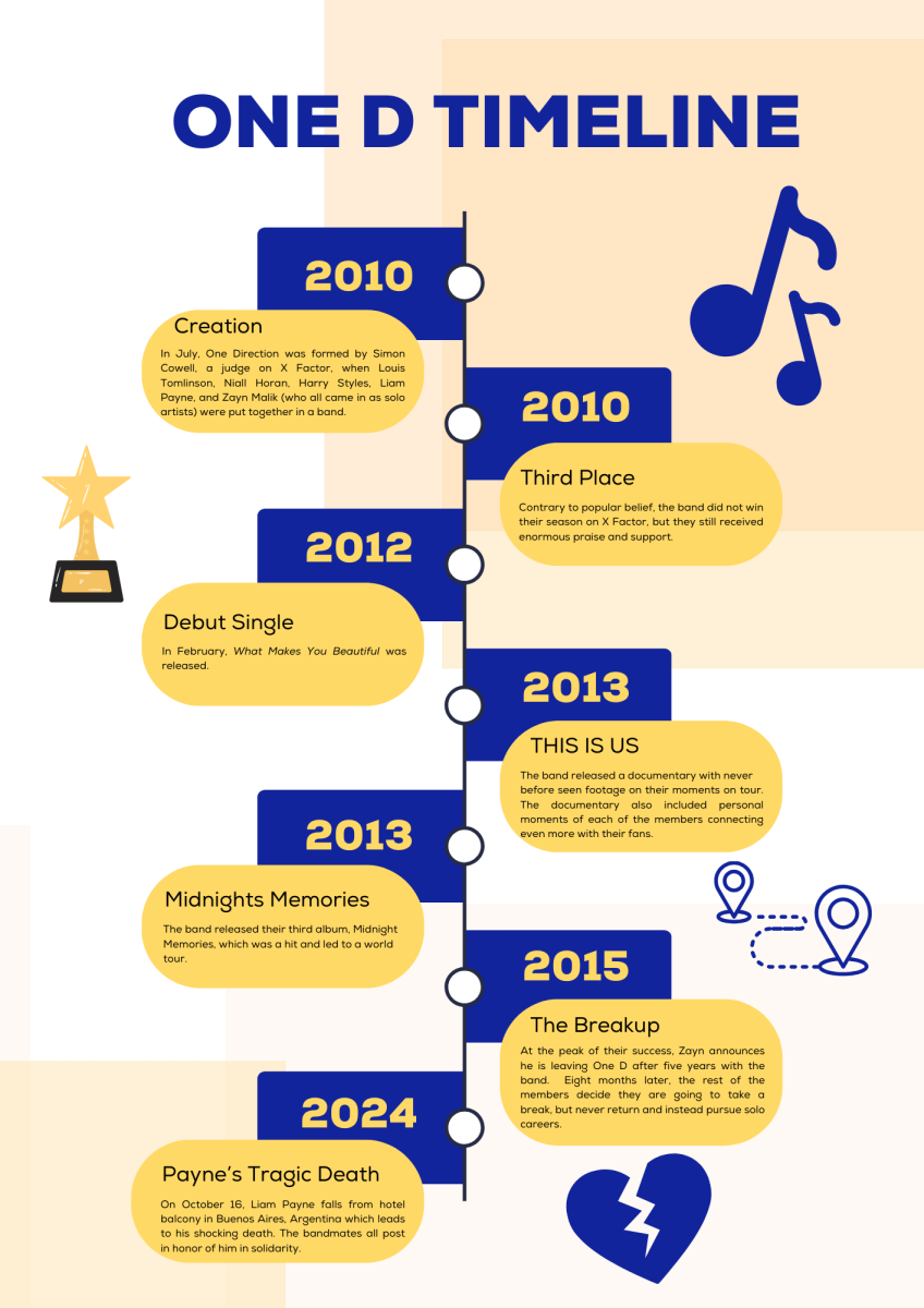 One Direction's evolution and downfall from 2010-2023.